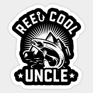 Reel Cool Uncle Sticker